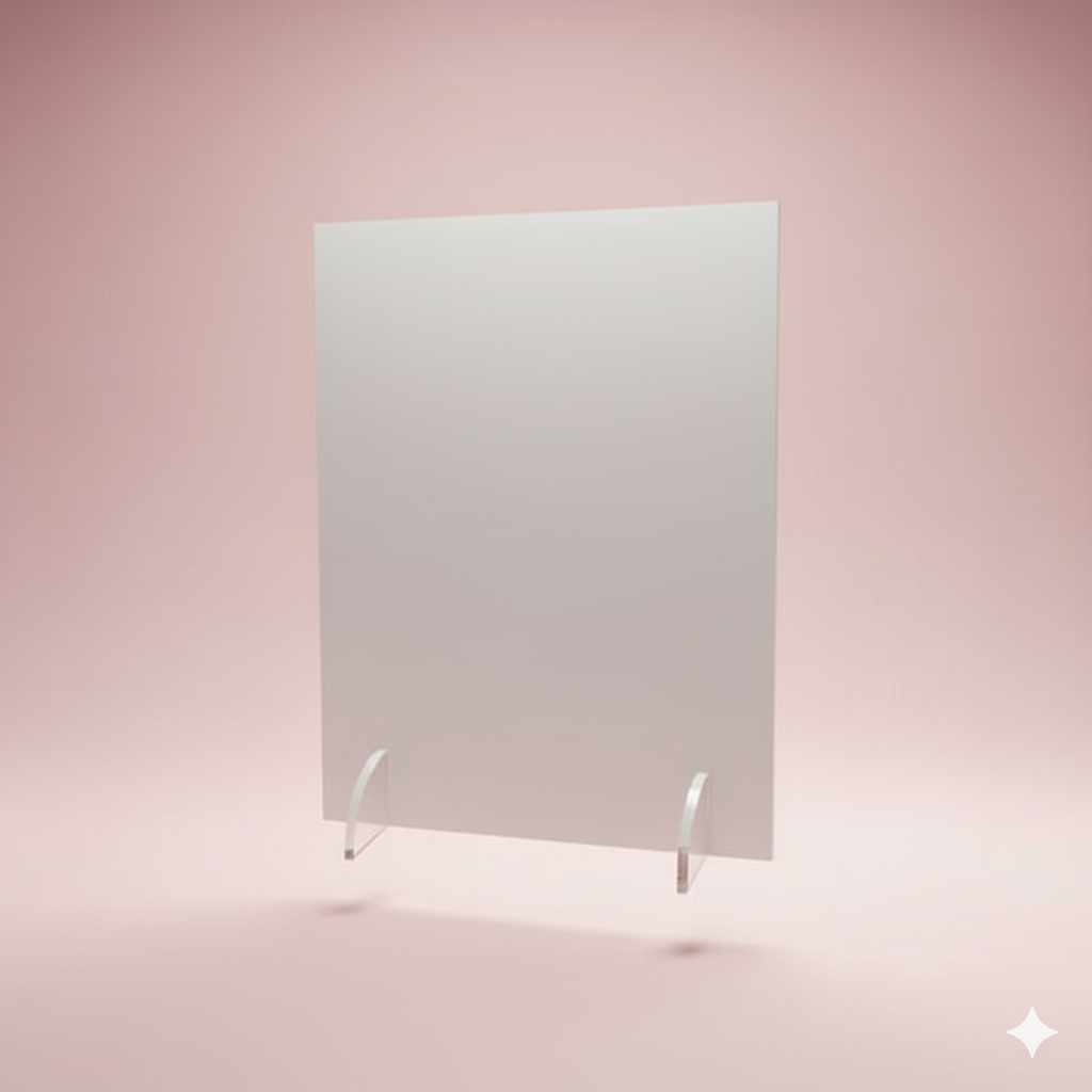 Cuadro de acrílico blanco brillante para sublimación, resina, UVDTF, DTF o vinilo (3 unidades)